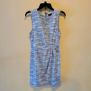 Light, tweed-like, shift dress.